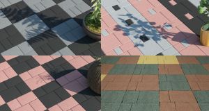 Combination Pavers