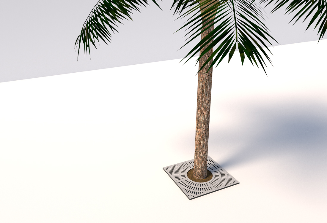 Tree Rcc Grating Tree Grating for Walkways and Public Spaces | Sneh