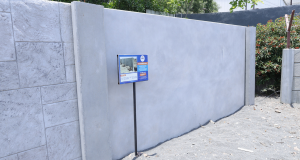 Single Panel Boundary Wall